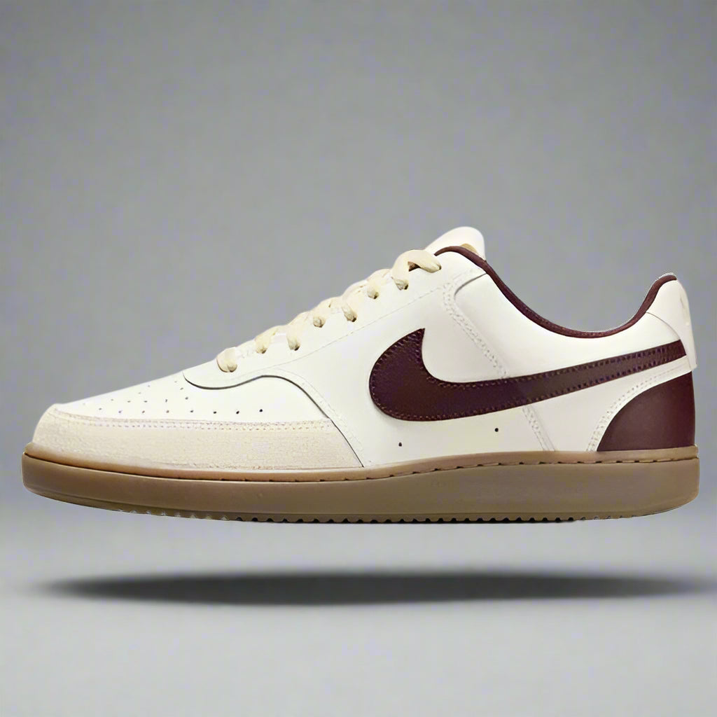 Nike Court Vision Low Sail/Light Khaki/Gum Dark Brown/Burgundy Crush