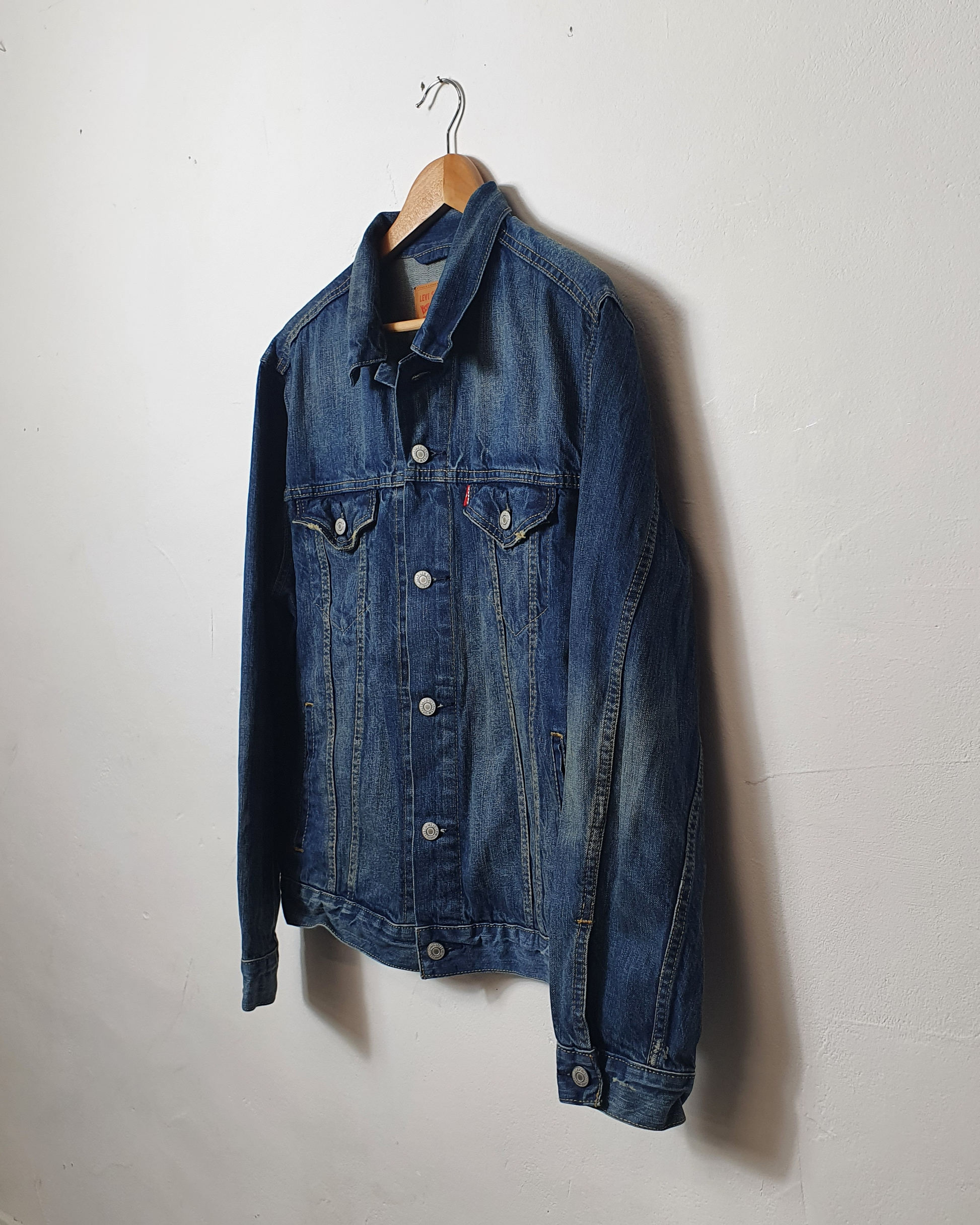 LEVIS - 90's Blue Denim Trucker Jacket
