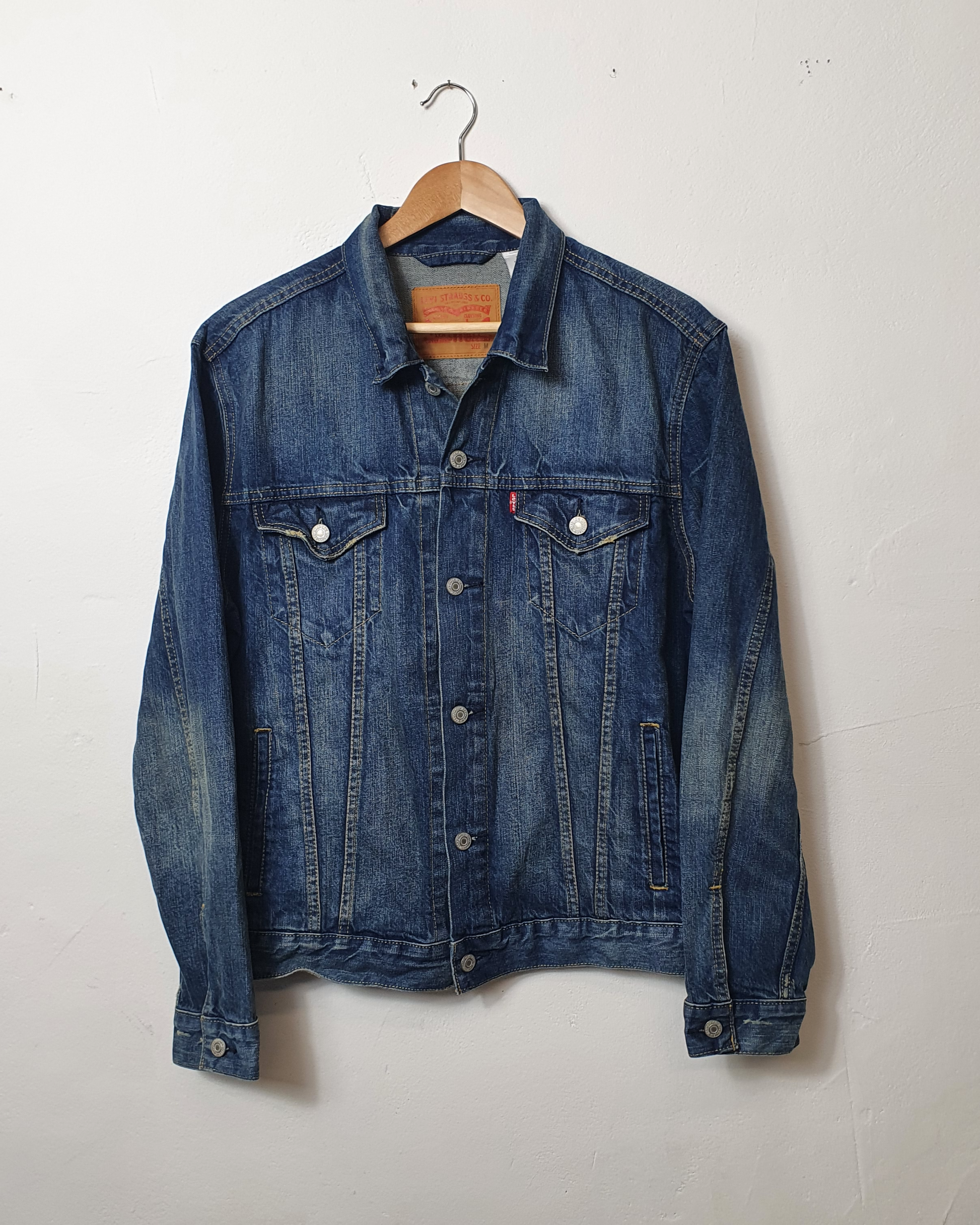 LEVIS - 90's Blue Denim Trucker Jacket